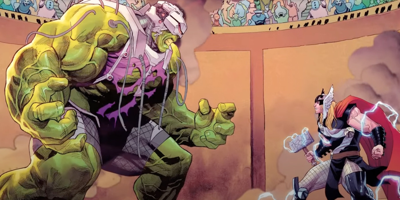 Thor - Alcune tavole in anteprima dello scontro con Hulk