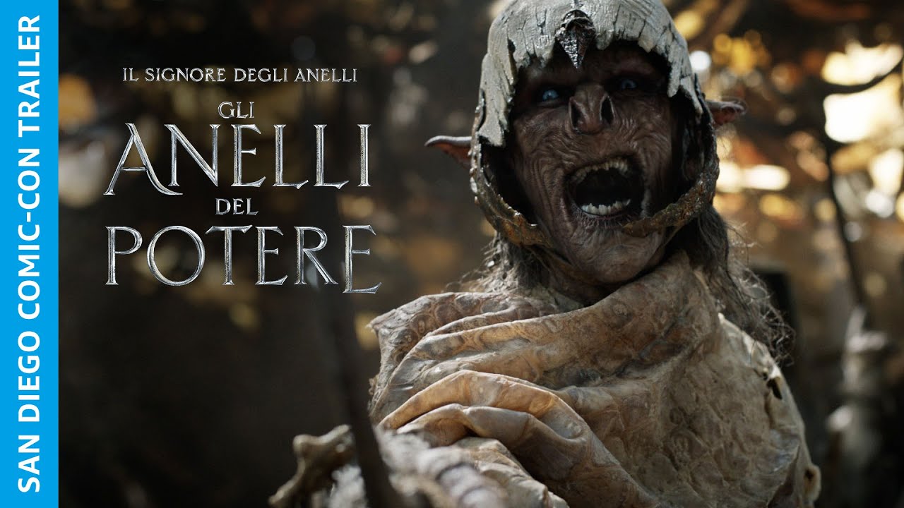 il signore degli anelli gli anelli del potere trailer sdcc