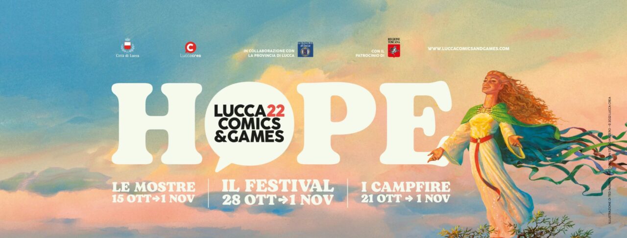 Lucca Comics & Games 22 - Il tema sarà Hope, speranza. Ecco il poster e tutte le anticipazioni
