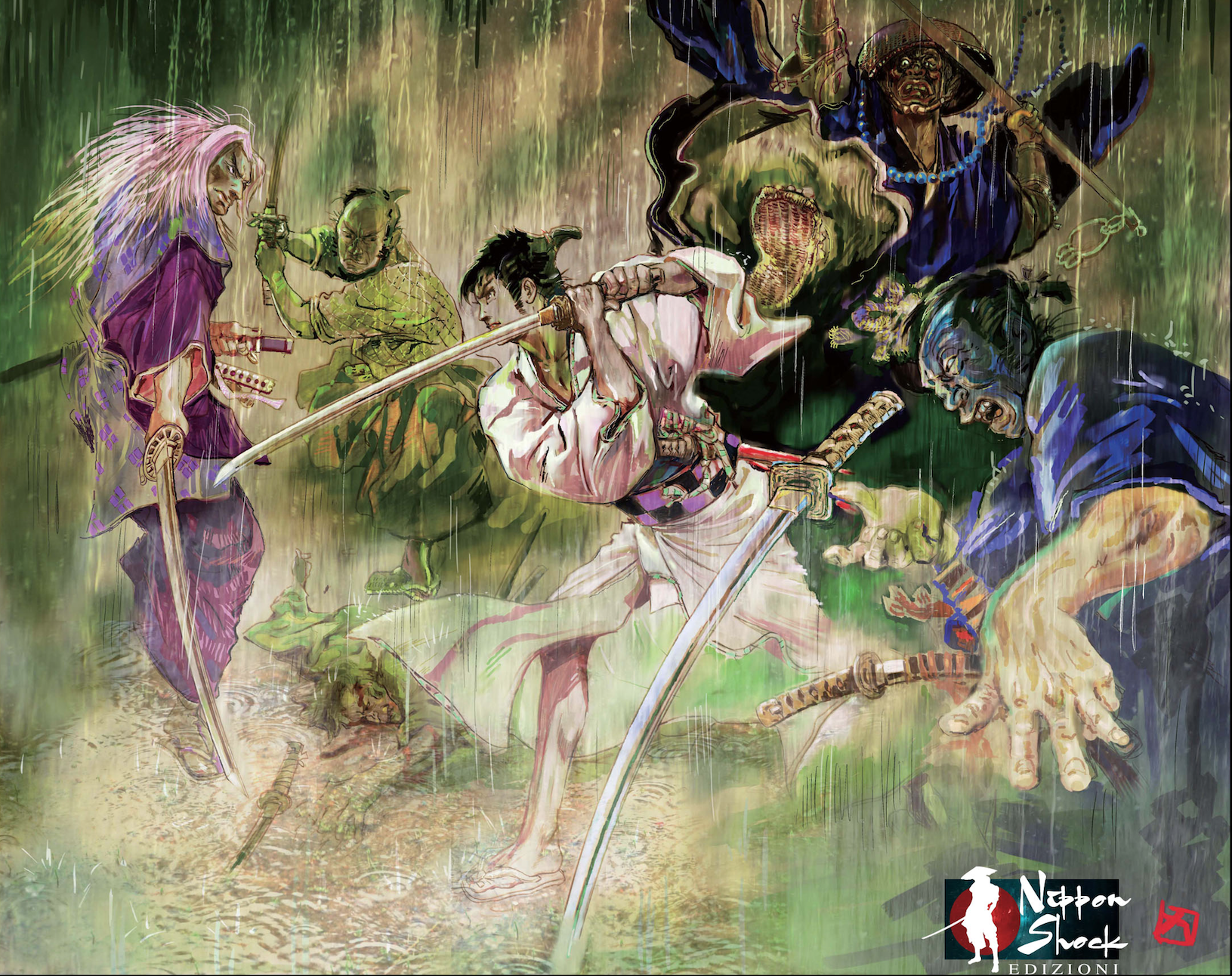 Il manga cult Kenshiro Tsubanari e la spada squartademoni approda in fumetteria