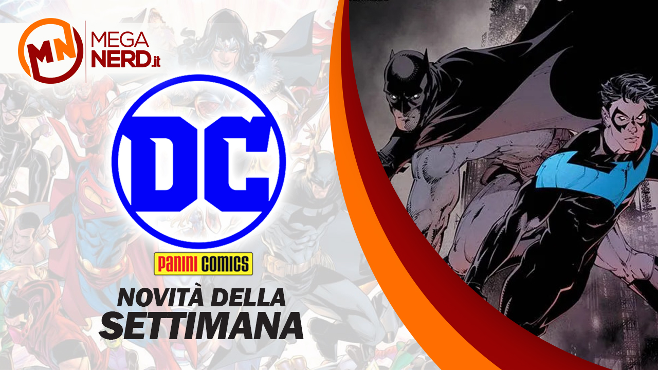 novità dc della settimana 22 agosto