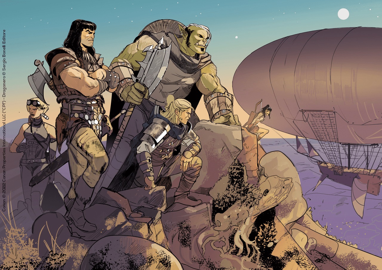 Conan il Barbaro/Dragonero - Panini e Bonelli annunciano il super-crossover fantasy