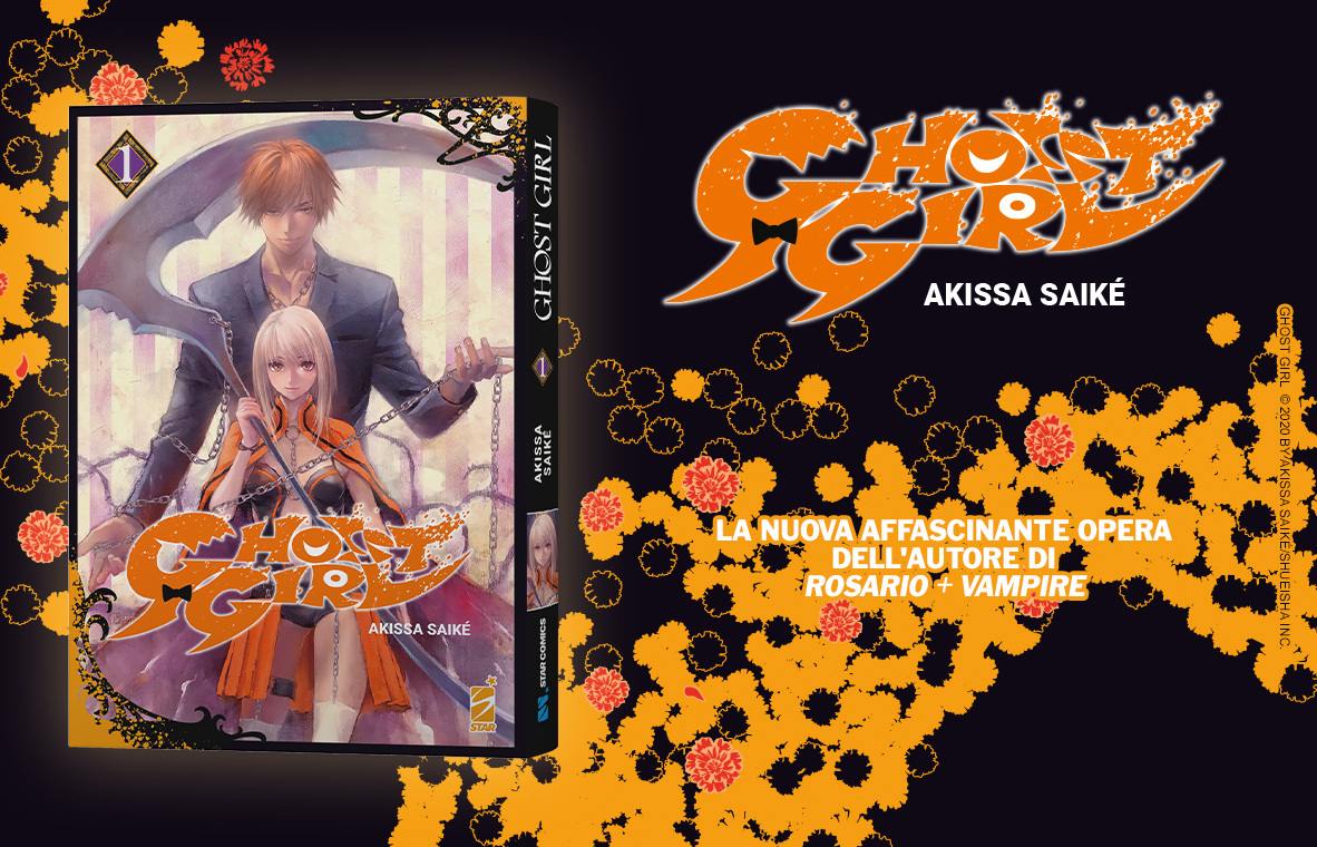 Ghost Girl - A settembre arriva la nuova opera dell'autore di Rosario + Vampire