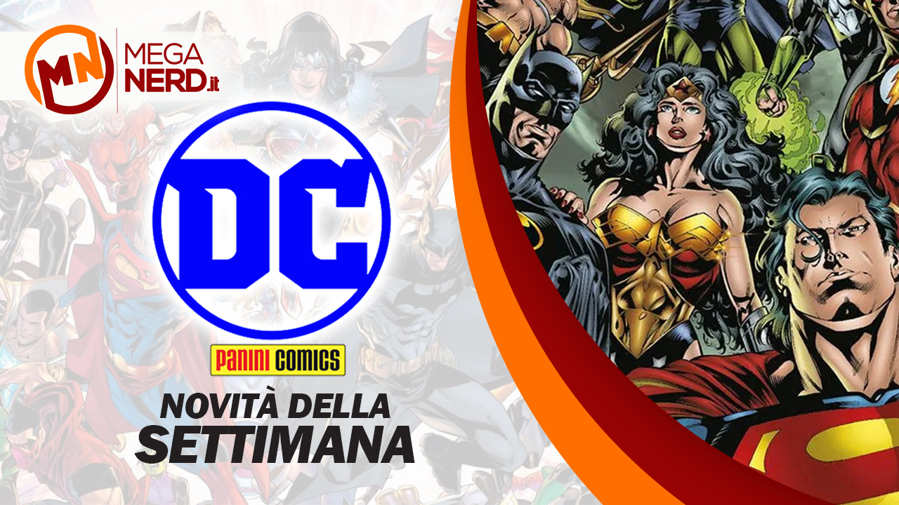 novità dc della settimana 8 settembre