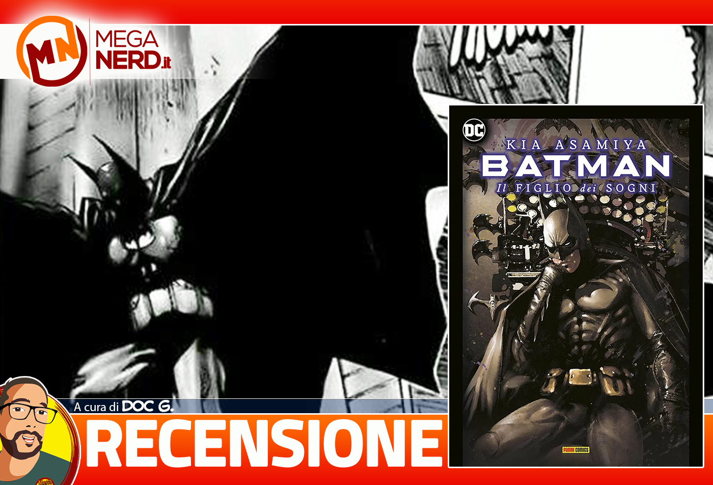 Batman Il Figlio dei Sogni - Il Cavaliere Oscuro secondo Kia Asamiya