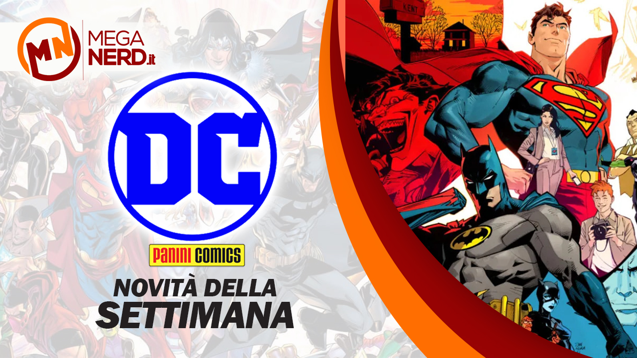 novità dc della settimana 17 ottobre