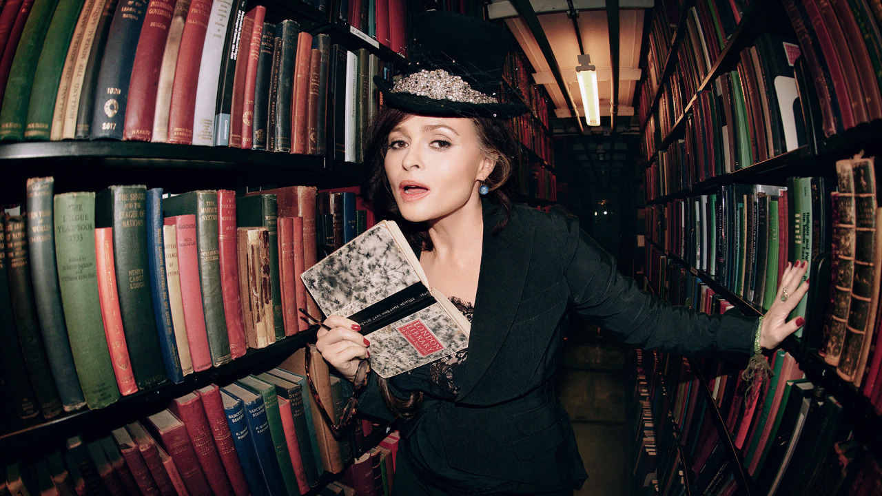 Helena Bonham Carter è la prima donna presidente della London Library