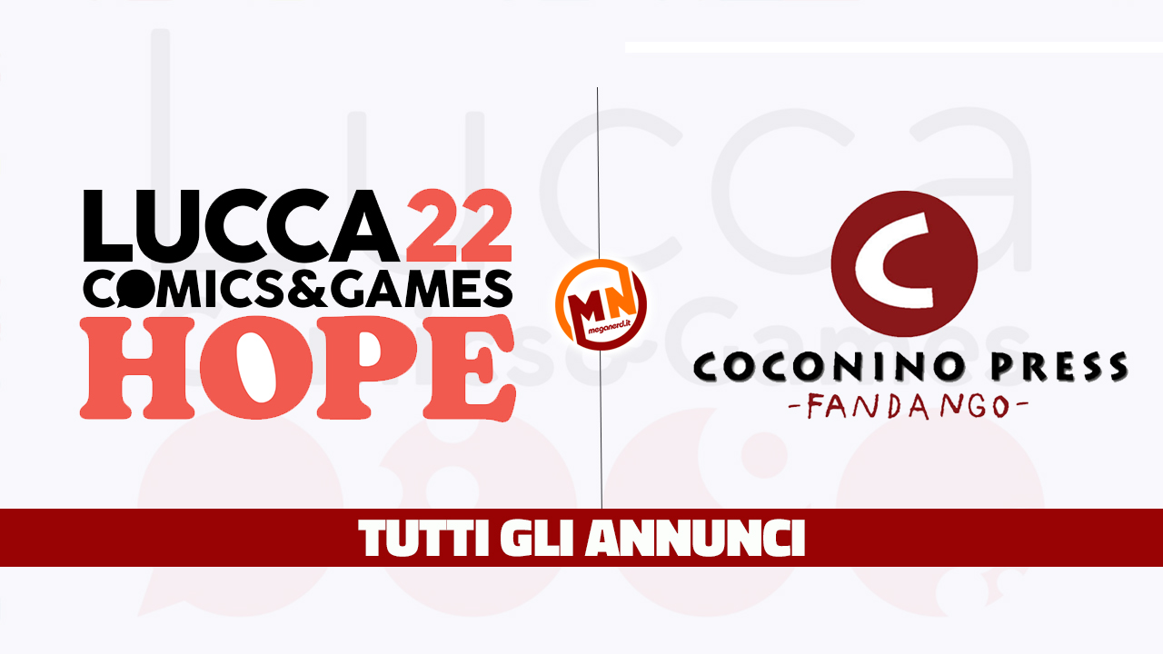 Coconino Press - Gli annunci manga durante Lucca Comics & Games