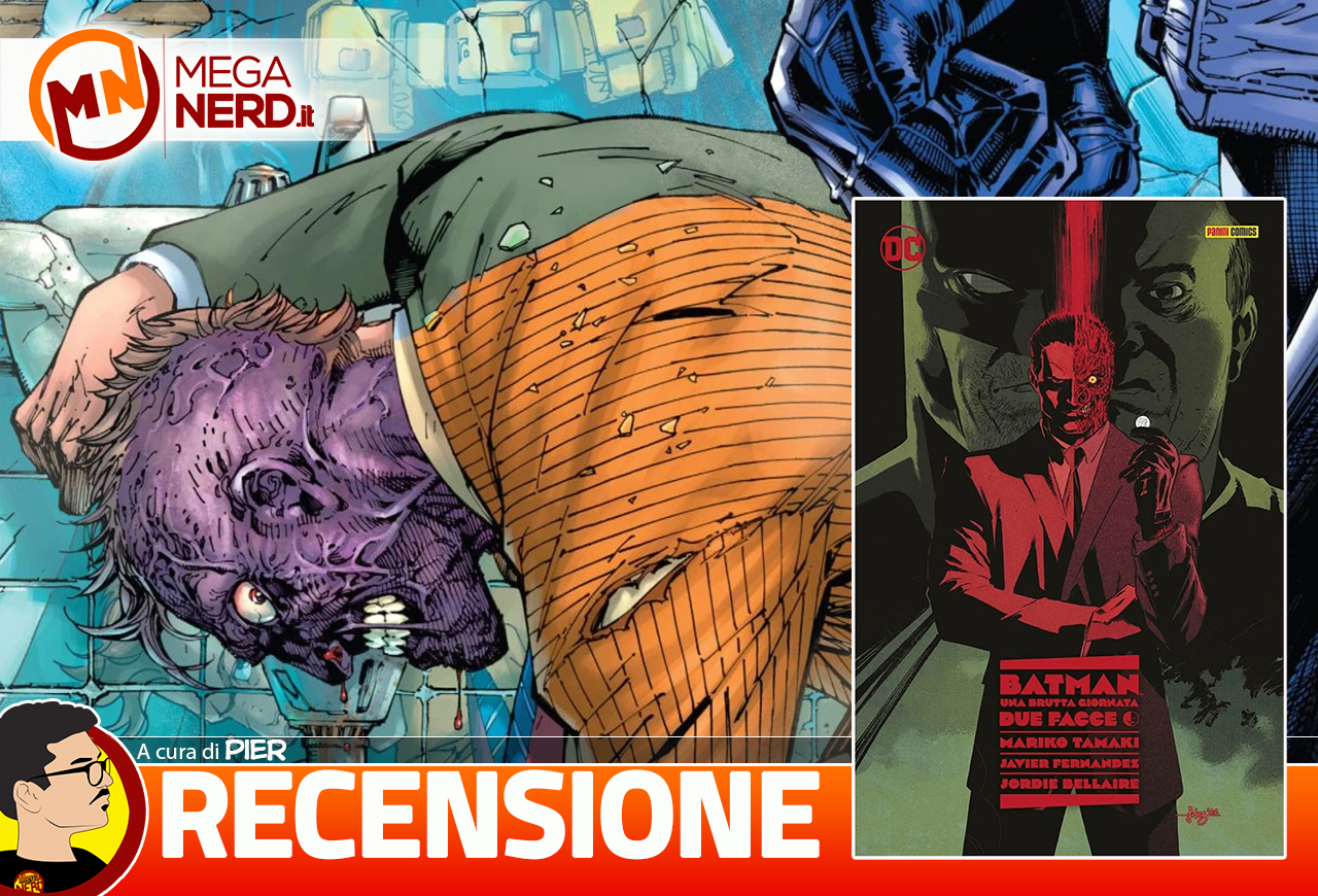 copertina recensione batman due facce