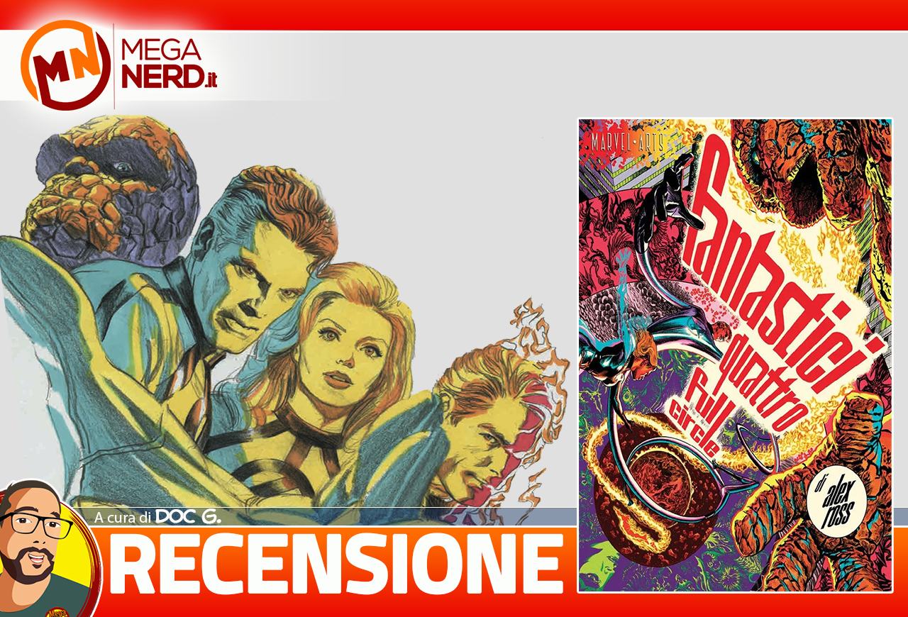 copertina recensione fantastici quattro full circle