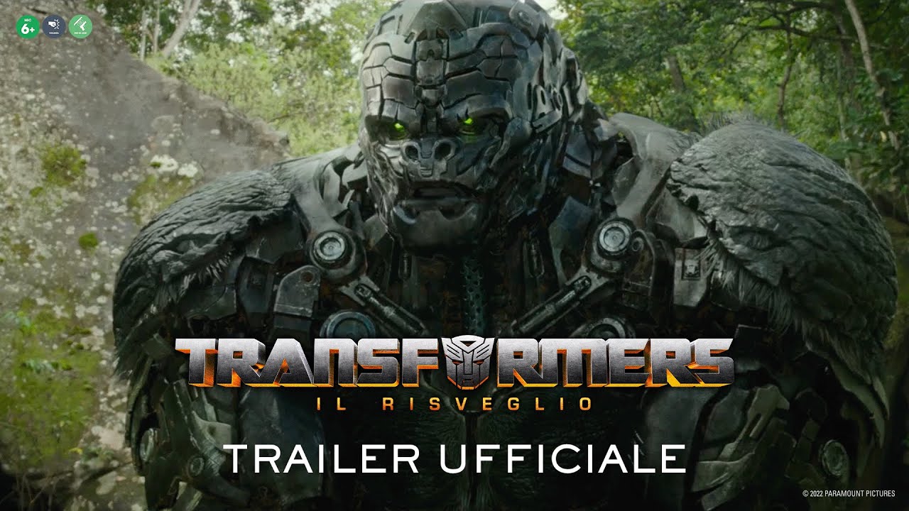 Transformers il risveglio trailer ita