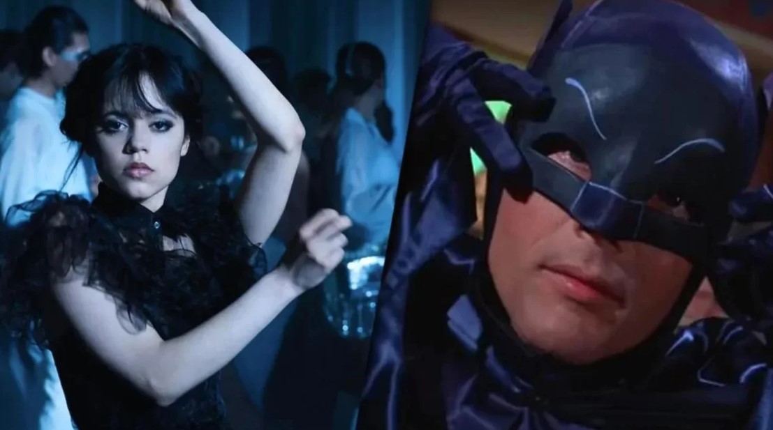 Mercoledì balla con Batman in un video esilarante!
