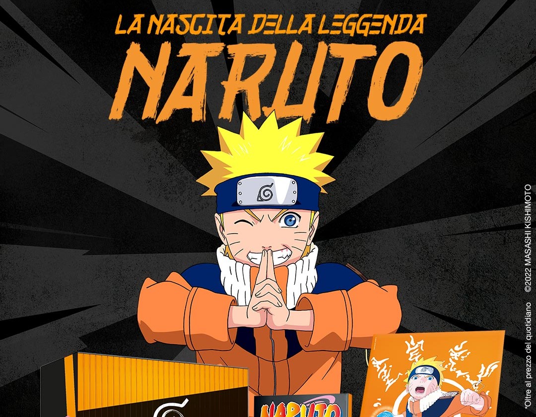 Naruto - In edicola con La Gazzetta dello Sport la prima serie anime