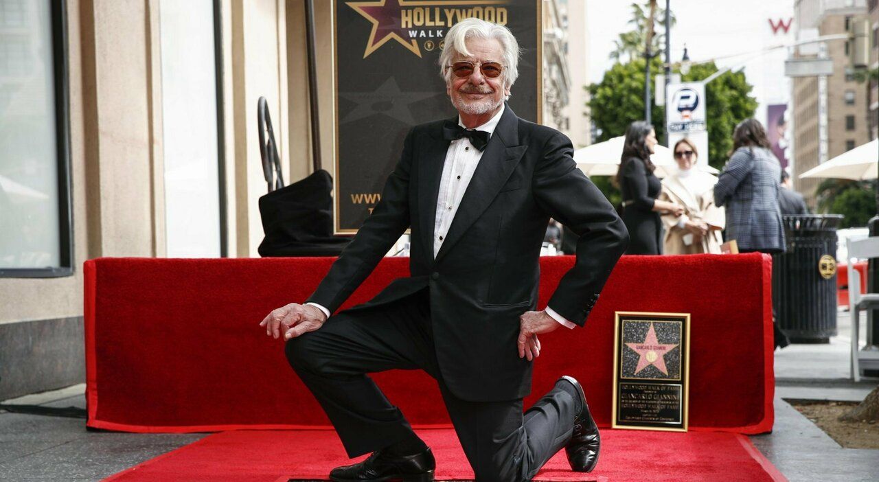 Posata la stella di Giancarlo Giannini sulla "Walk of Fame"