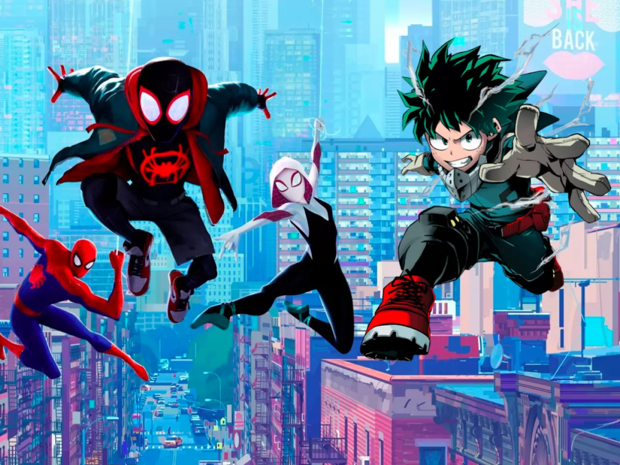 Spider-Man: Across the Spider-Verse - Nel film omaggio a My Hero Academia?