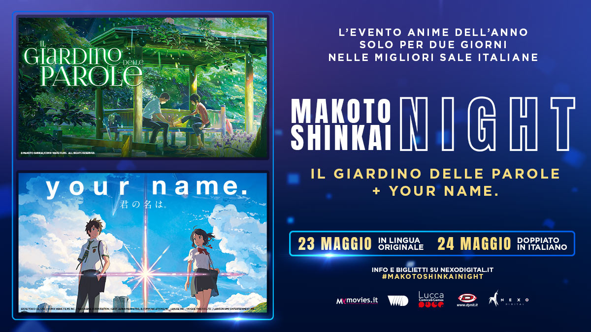 Makoto Shinkai Night - Arriva al cinema un grande evento dedicato all'Artista giapponese