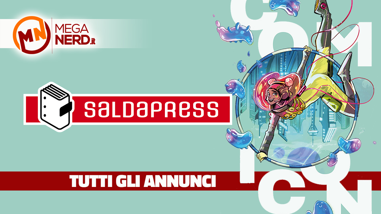 copertina annunci saldapress comicon 2023