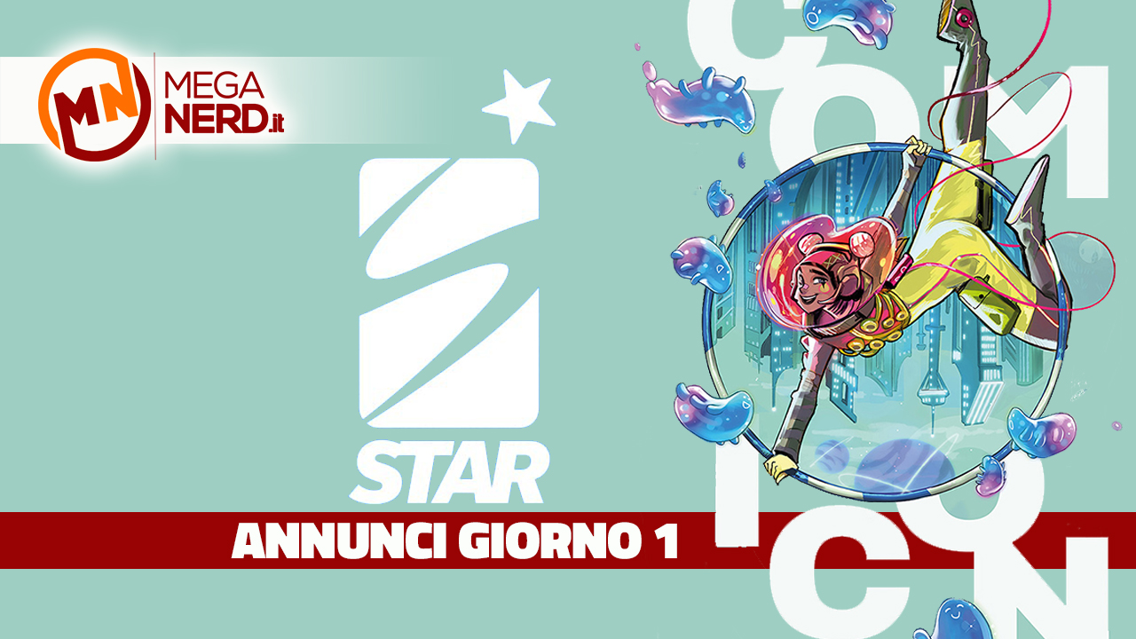 copertina annunci star comics comicon 23 day 1