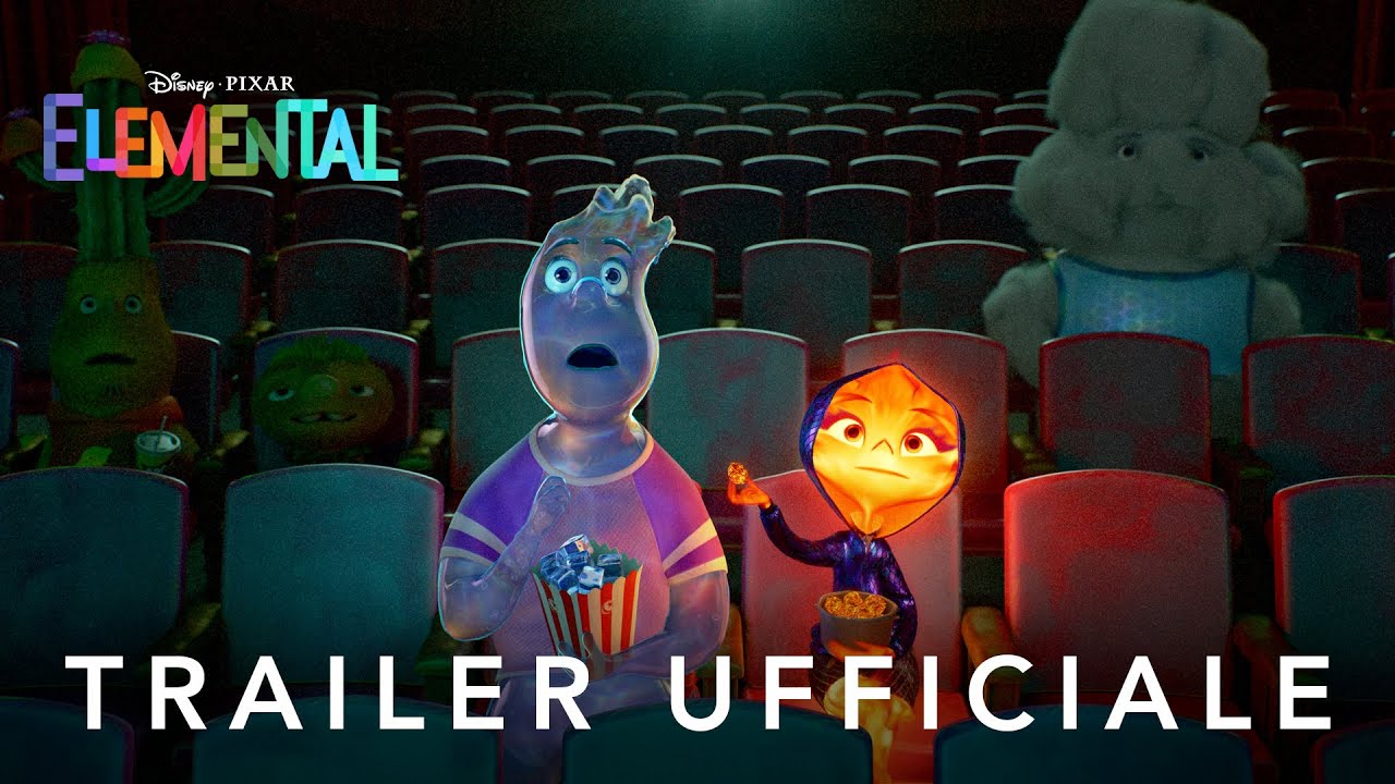 Elemental - Trailer italiano del nuovo film Disney Pixar