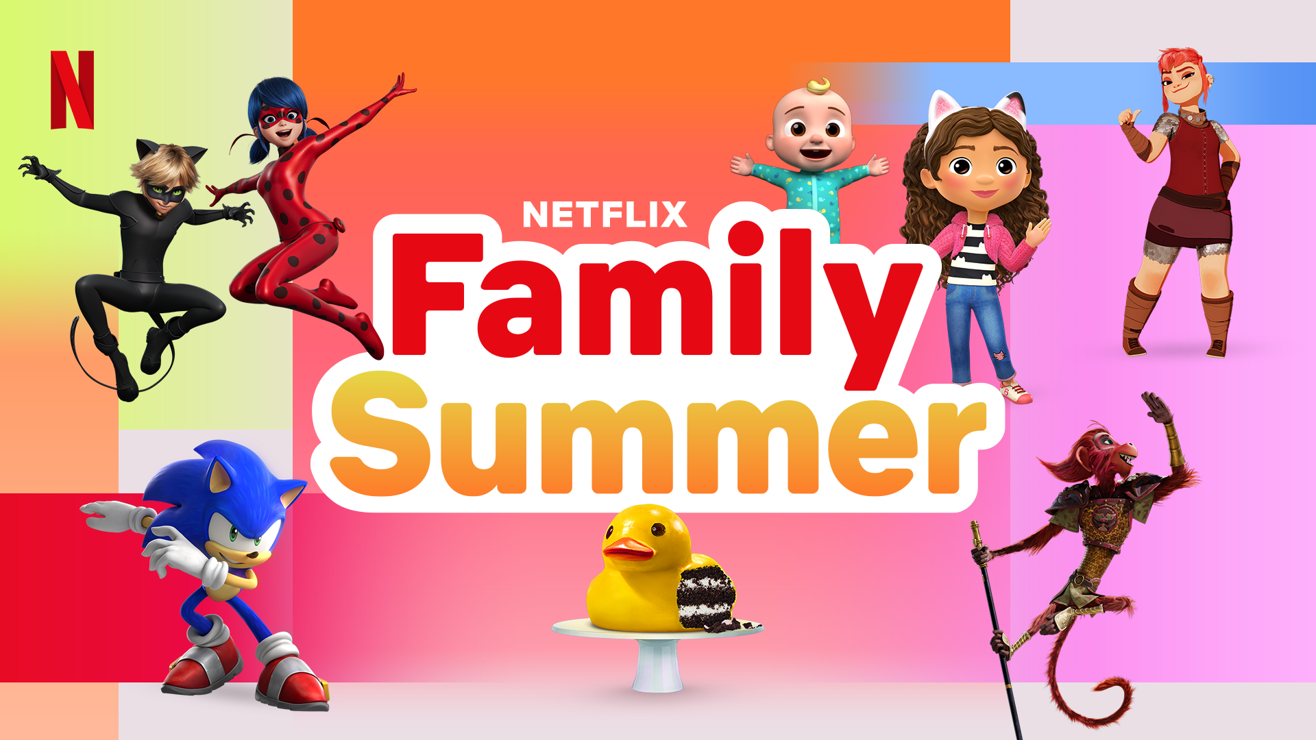 Netflix Family Summer Hero Image