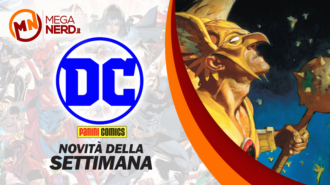 novità dc della settimana 30 agosto