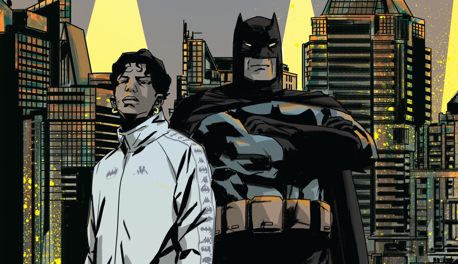 Batman Day 2023 Amici e Nemici - variant cover Antonio Fuso