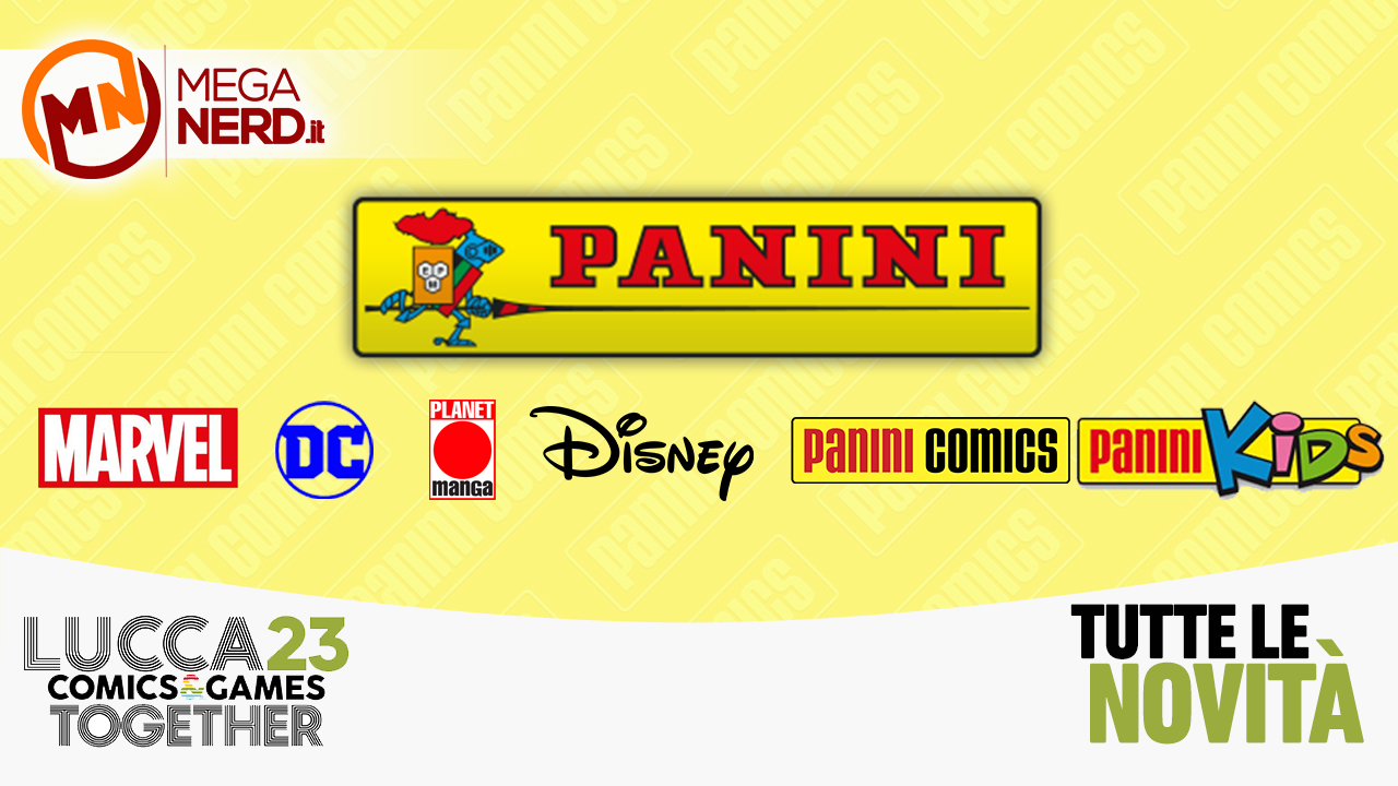 Lucca Comics & Games 2023 novità panini