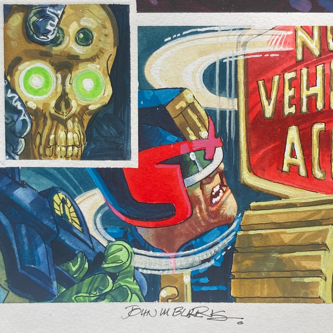 Addio a John M. Burns, storico disegnatore di Judge Dredd