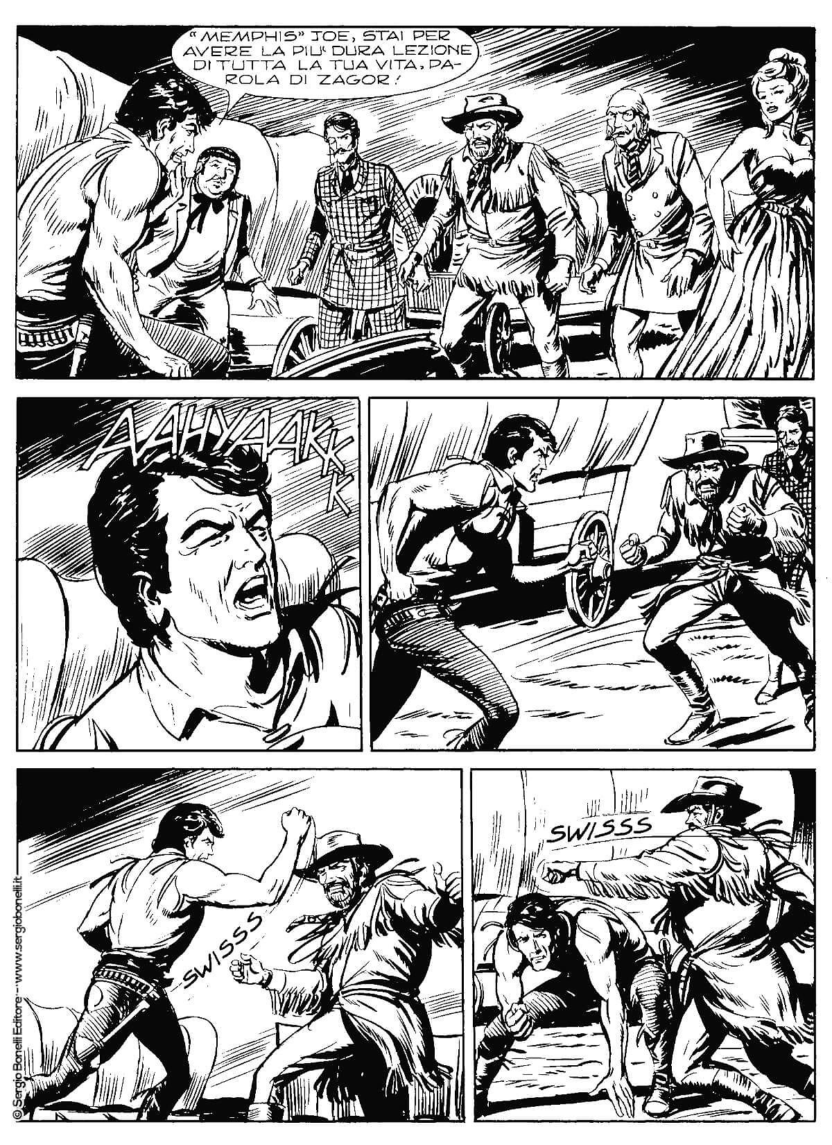 tavola2 Zagor la marcia della disperazione