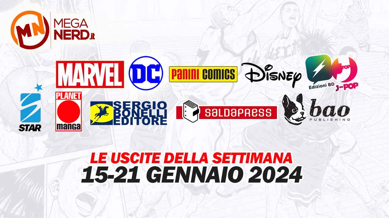 uscite della settimana 15-21 gen