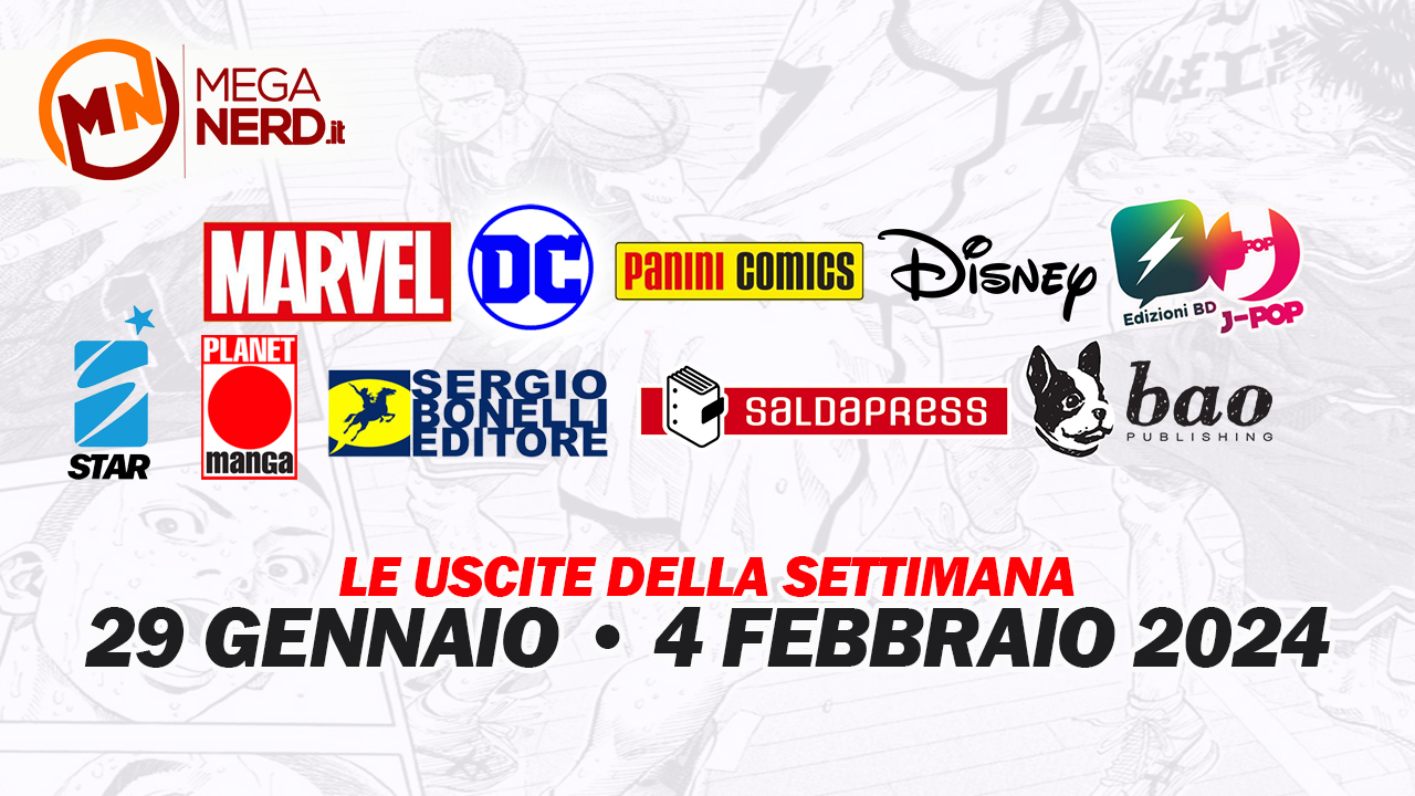uscite della settimana 29 gennaio