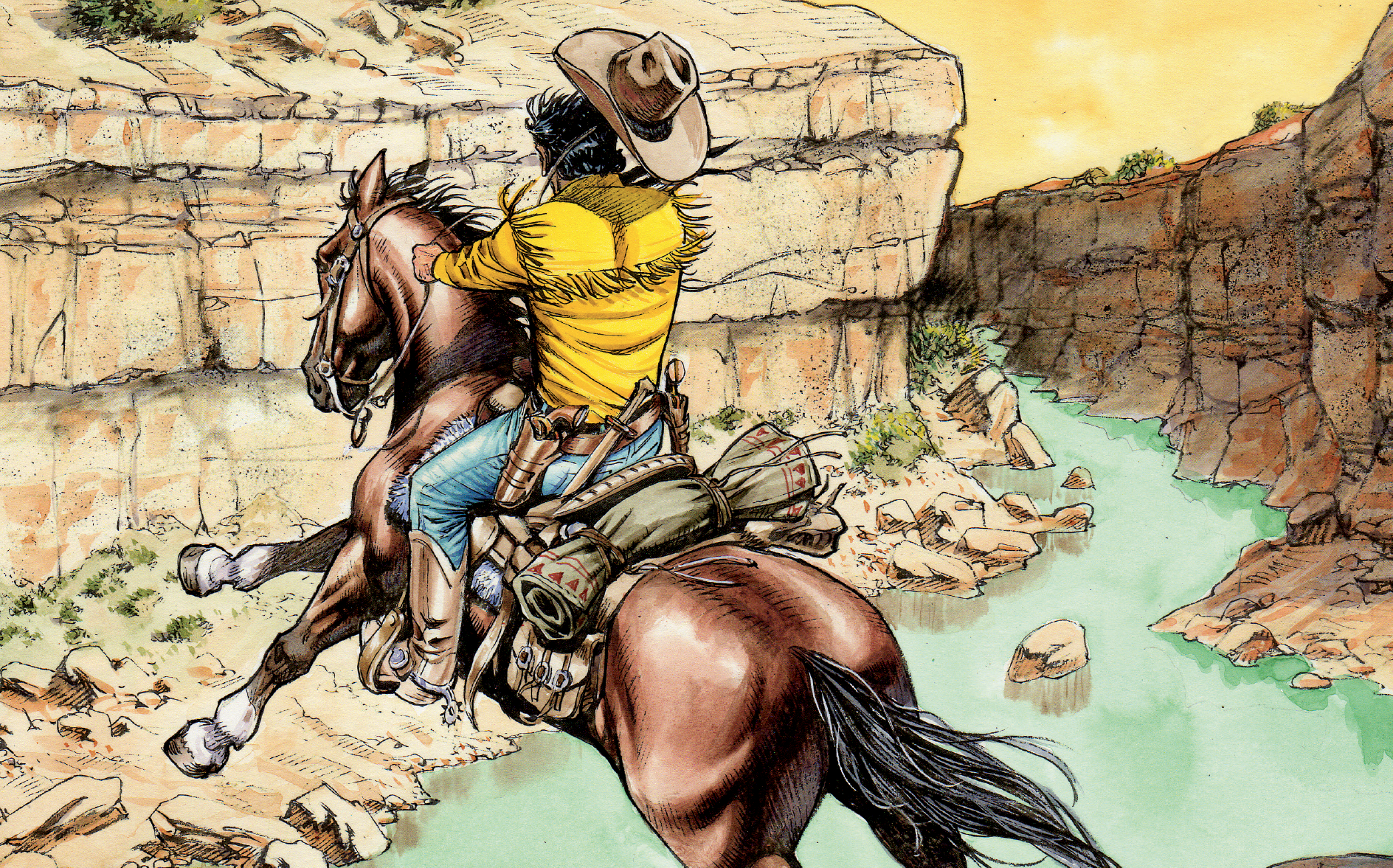 Tex Willer n.64 si collegherà direttamente con il primo, storico numero di Tex