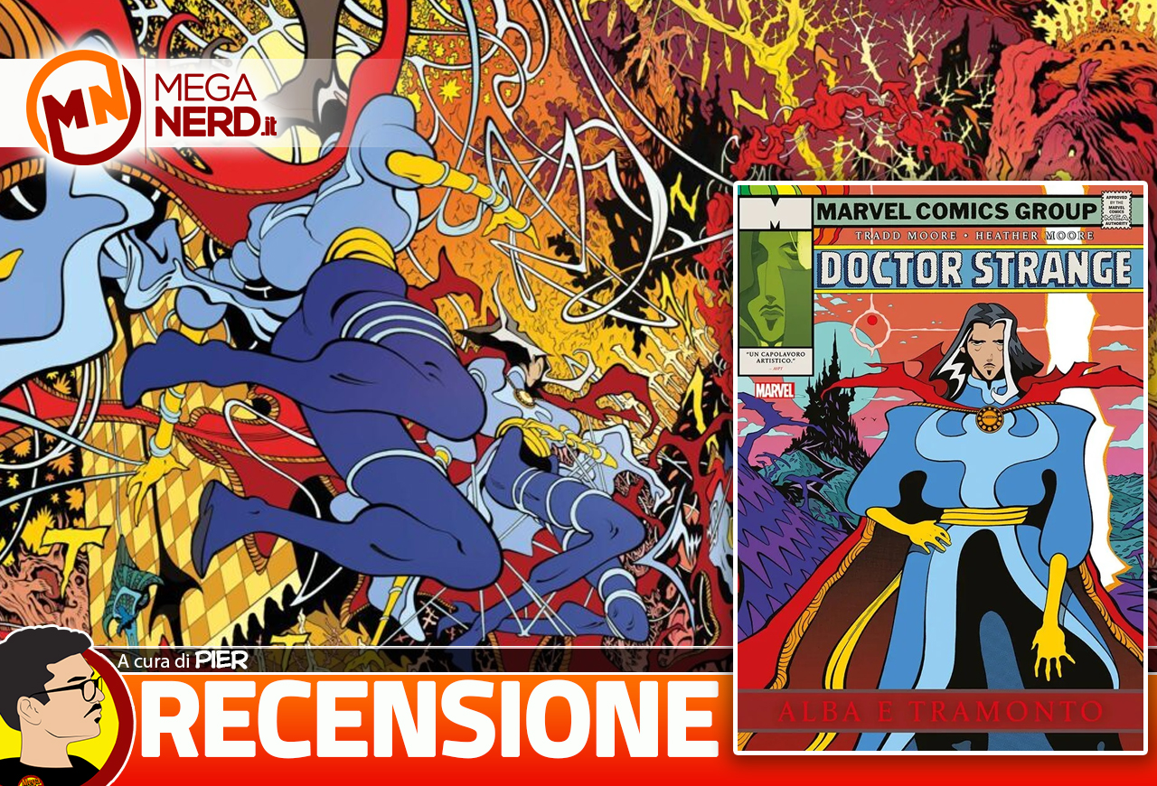 copertina recensione doctor strange alba e tramonto