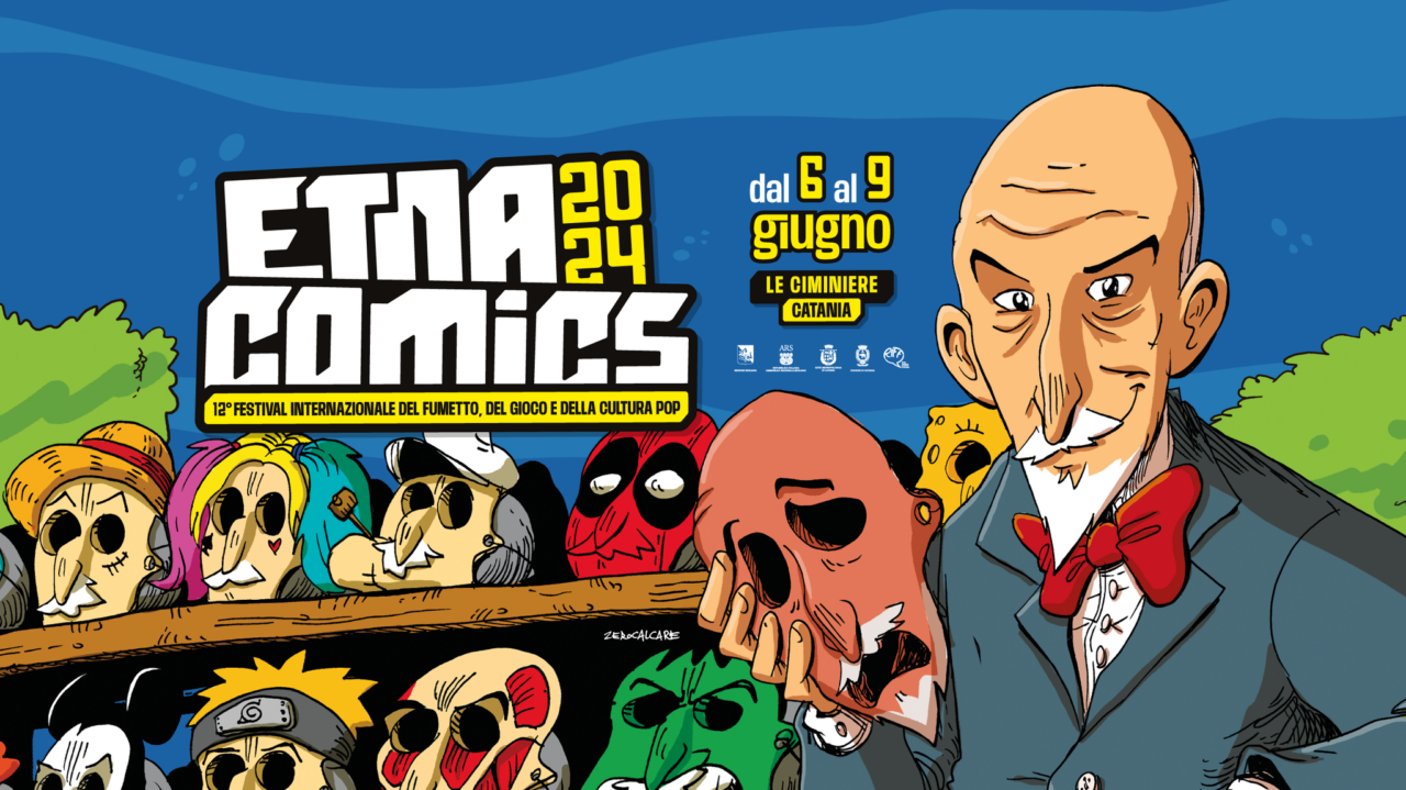 Etna Comics 2024 - Il manifesto ufficiale è realizzato da Zerocalcare