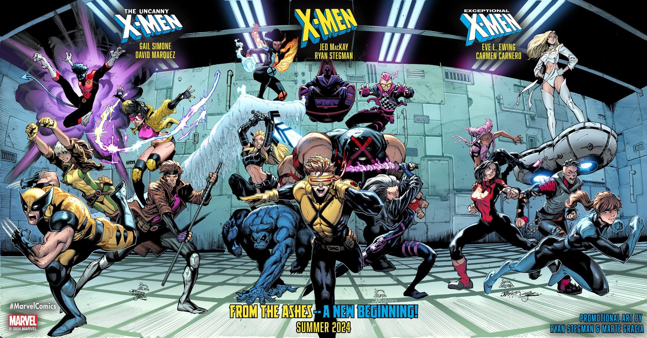 X-Men: From the Ashes - Presentato il rilancio mutante dopo la fine dell'era di Krakoa
