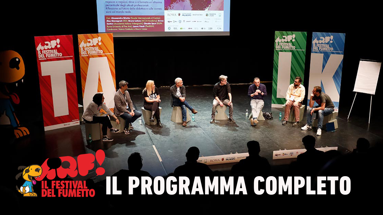 ARF! X - Ecco il programma completo con tutti i talk