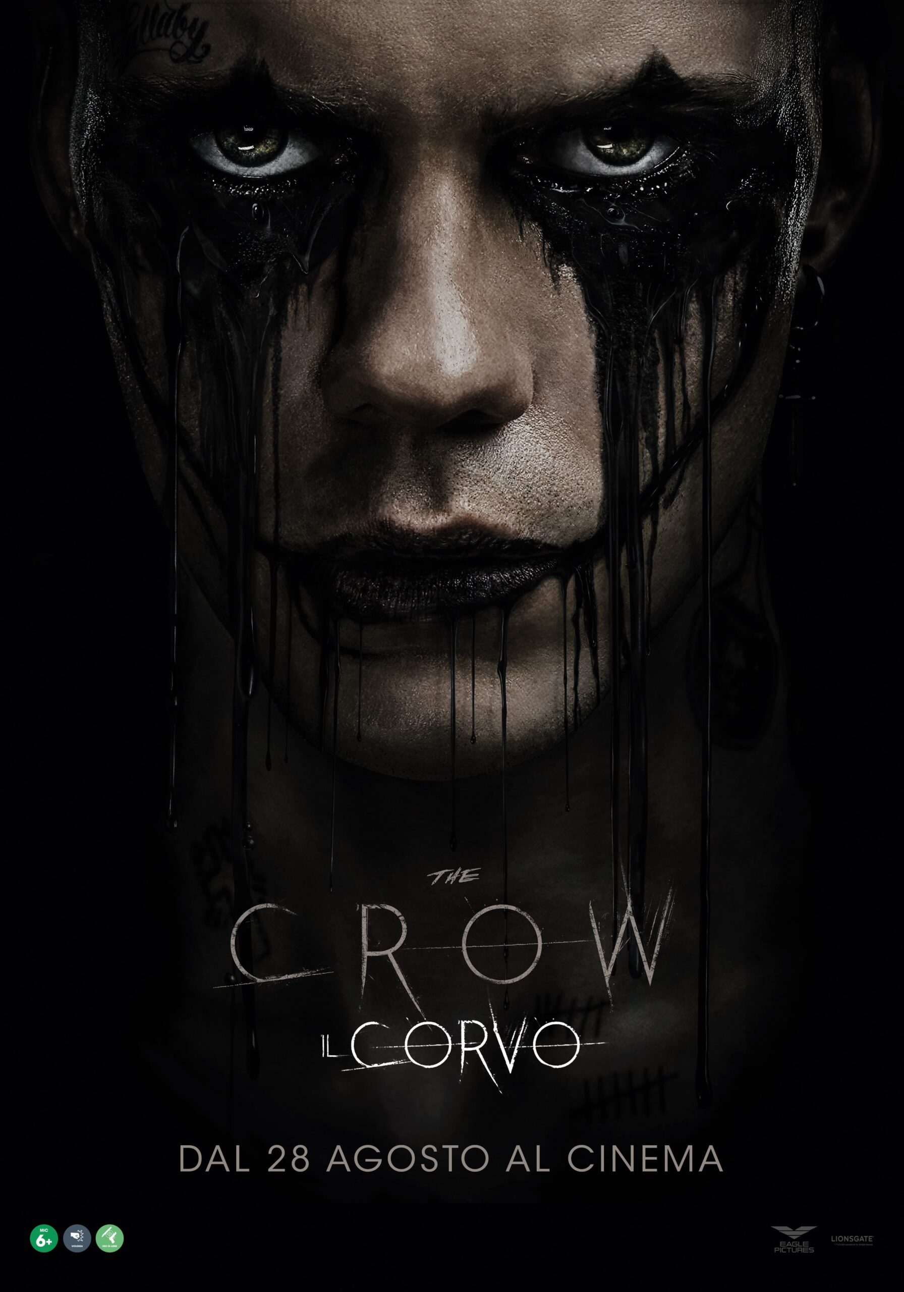 the crow il corvo poster