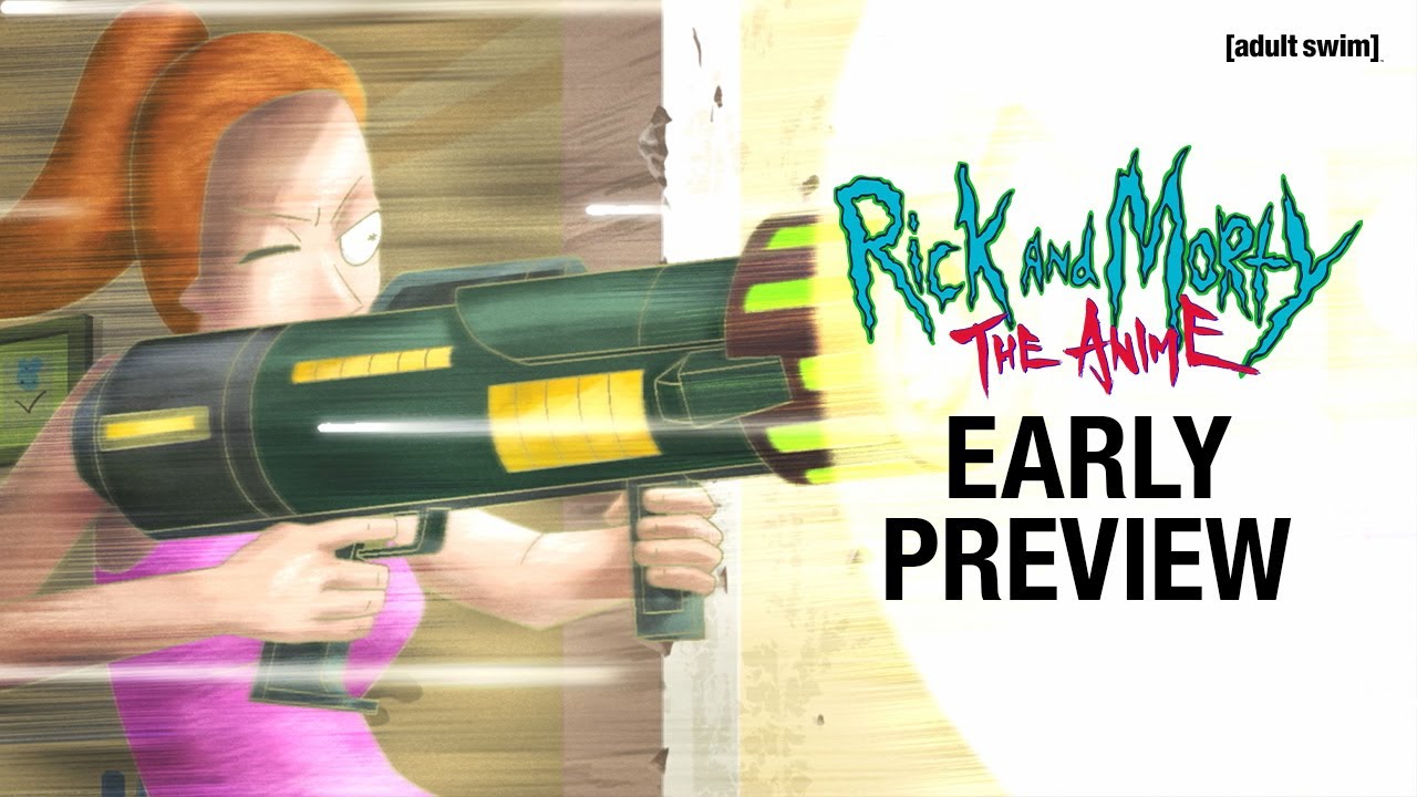 rick and morty the anime preview