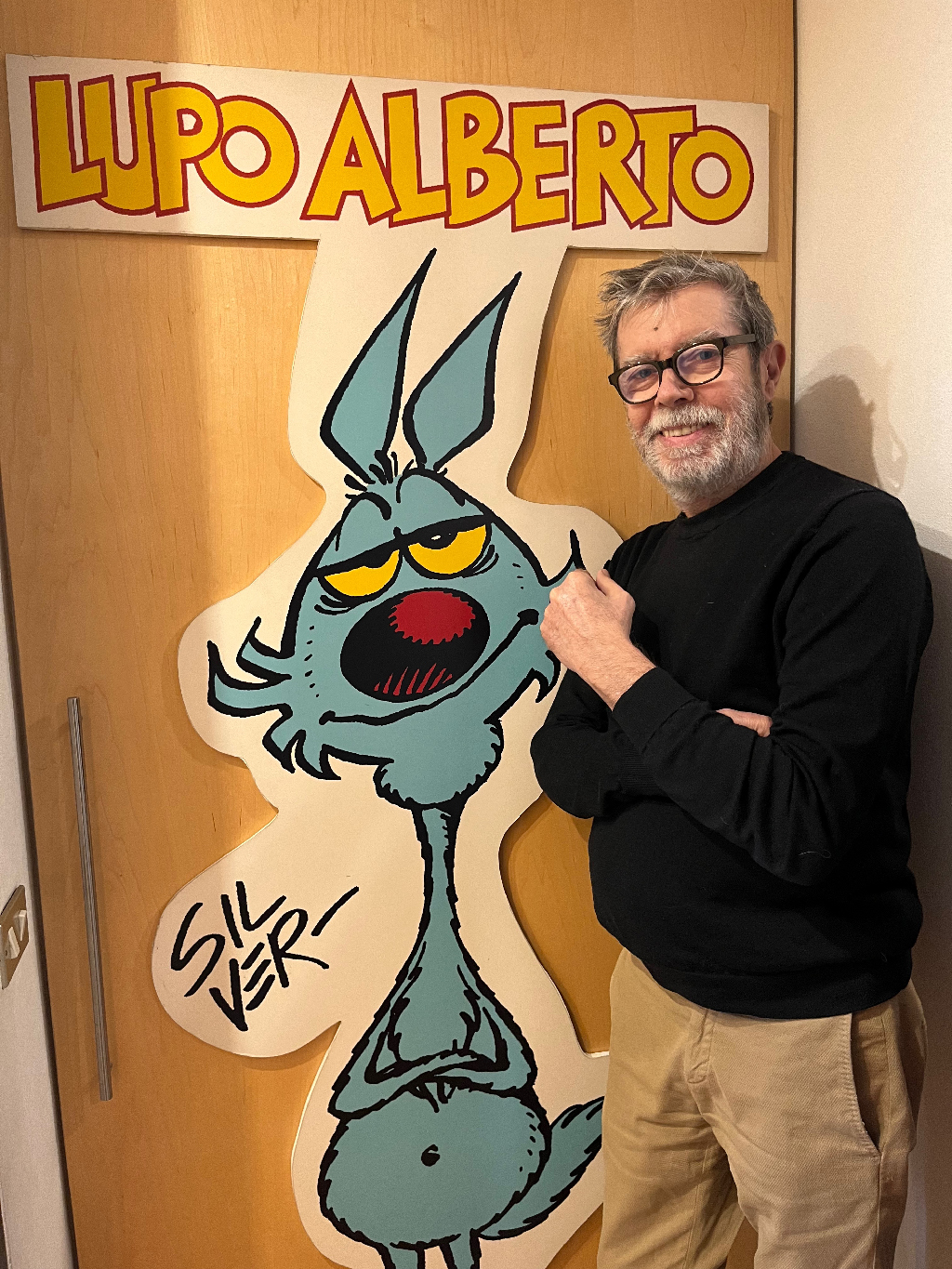 Silver e Lupo Alberto cartoon club