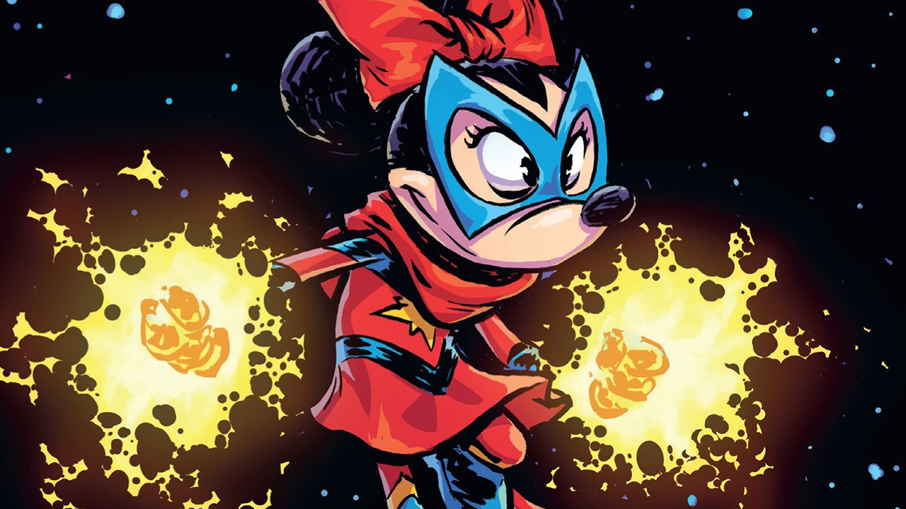 Su Topolino 3601 Minni diventa Captain Marvel