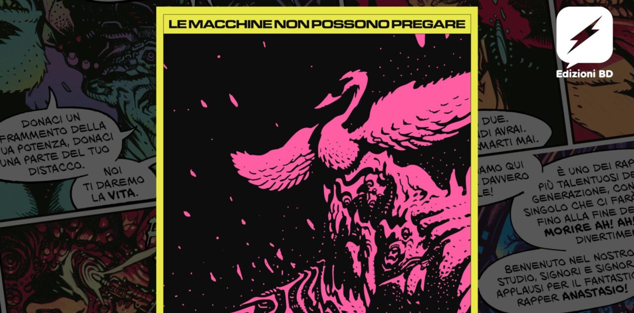 Le Macchine Non Possono Pregare - La graphic novel di Anastasio è in arrivo