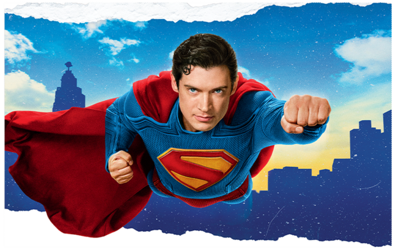 Superman - Circolano nuovi poster promozionali con David Corenswet