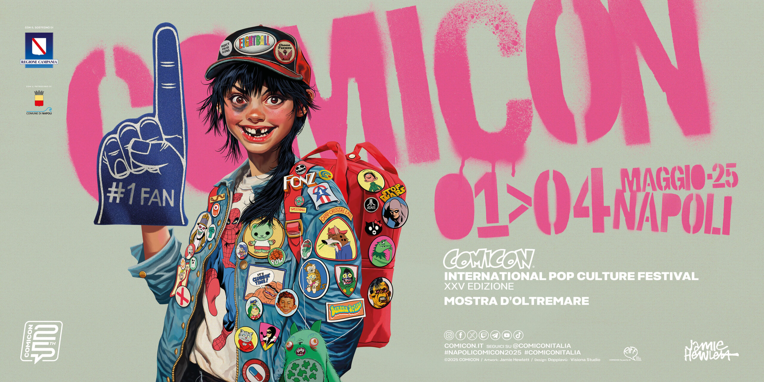 COMICON Napoli 2025 – Il programma del 3 maggio