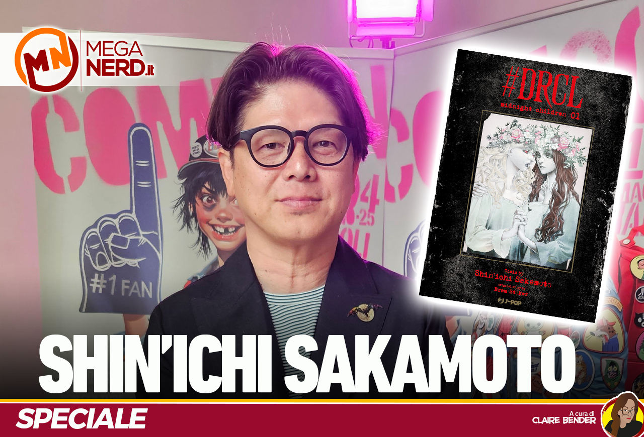 Shin’ichi Sakamoto parla del suo Dracula e dell'arte al Comicon Napoli 2025