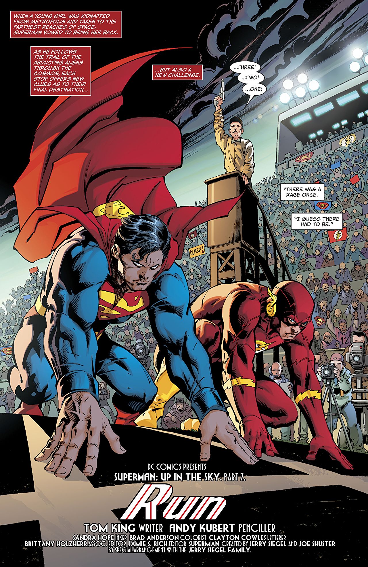 superman su nel cielo