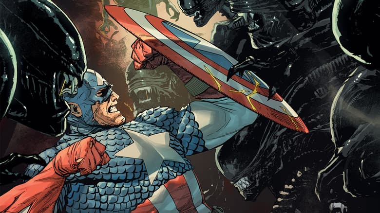 alien vs. capitan america sdcc 2025