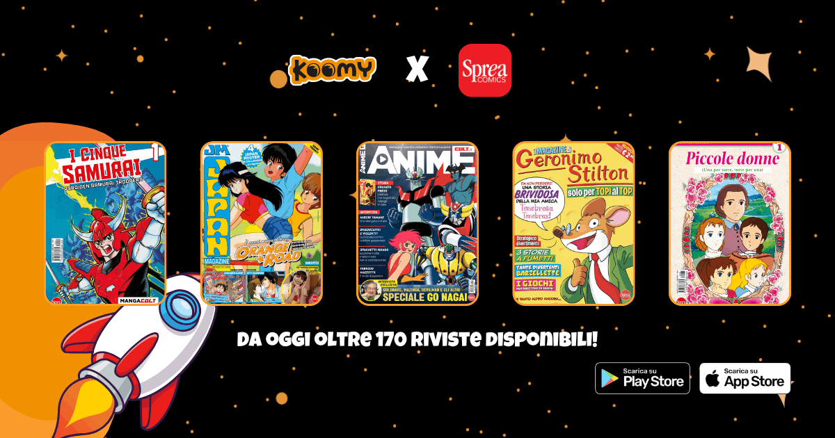 Banner Comunicato Stampa Sprea Comics
