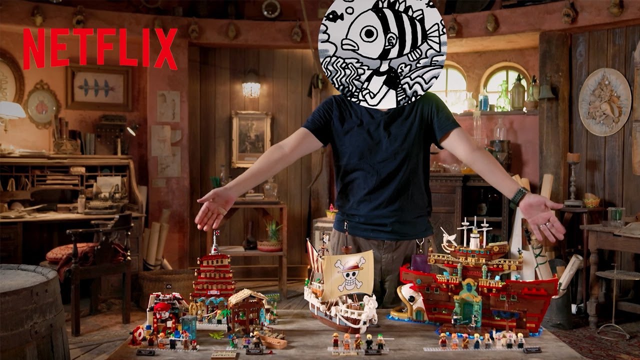 Eiichiro Oda gioca con i LEGO One Piece per Netflix