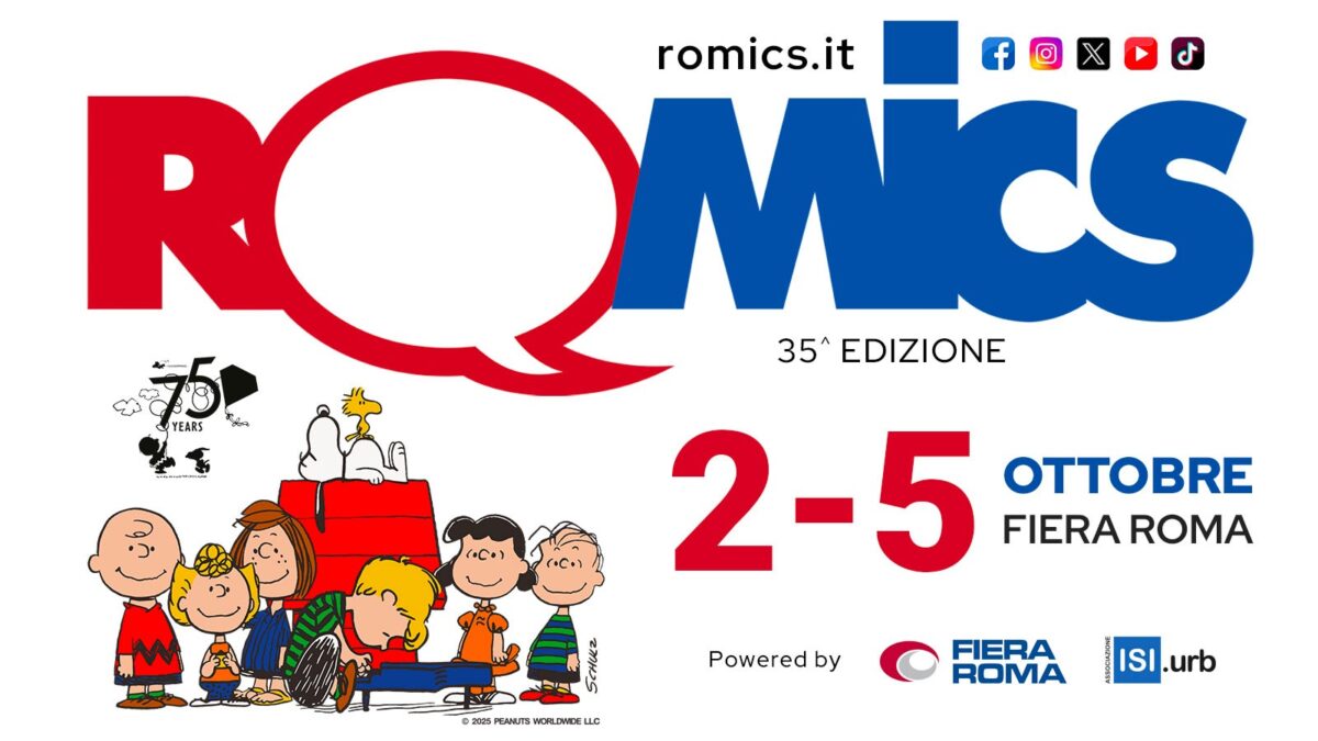 Locandina Romics_Peanuts