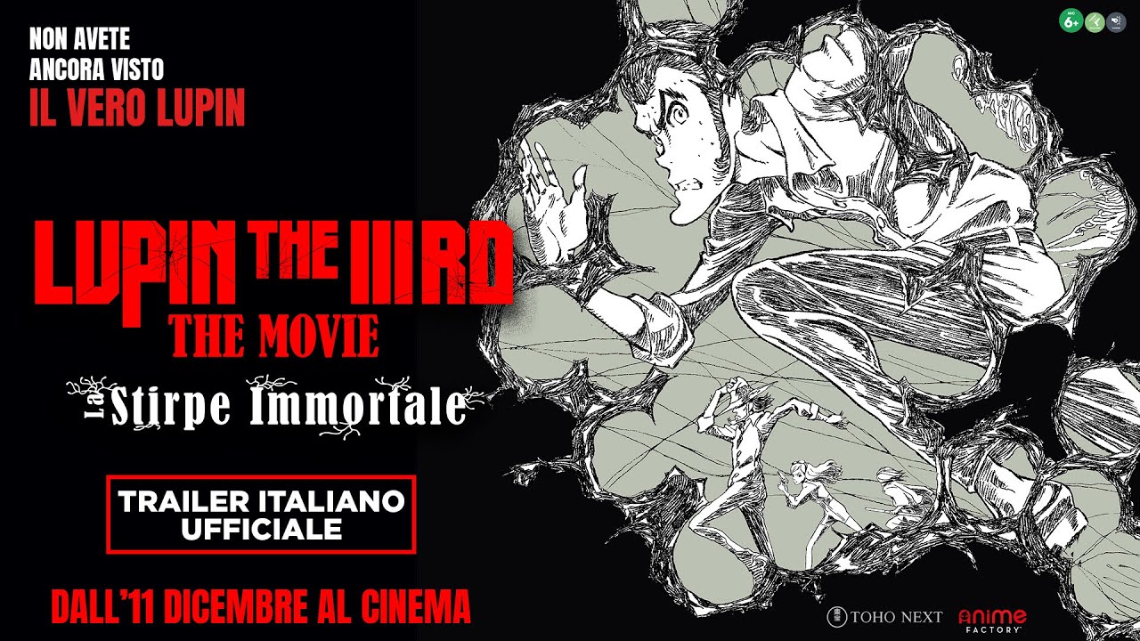 lupin III la stirpe immortale trailer